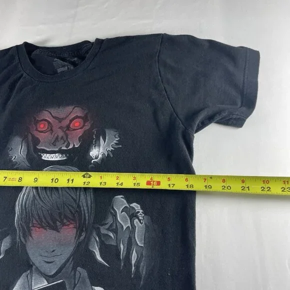 Death Note Anime Graphic Tee — Light & Ryuk — Men’s Medium — Black - Picture 9 of 11